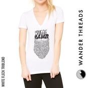 Image of Snuggle Beast: Ladies' V-Neck