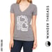 Image of State Of Mitten: Ladies' V-Neck