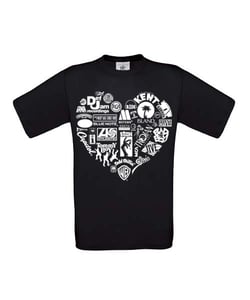 Image of Black Heart Shirt