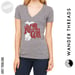 Image of Retro Michigan: Ladies' V-Neck