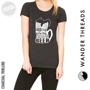 Image of Michigan Beer: Ladies' T-Shirt