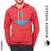 Image of Wander Hex: Fleece Hoodie