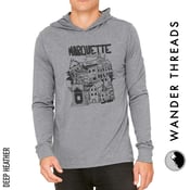 Image of Marquette: Tee Hoodie