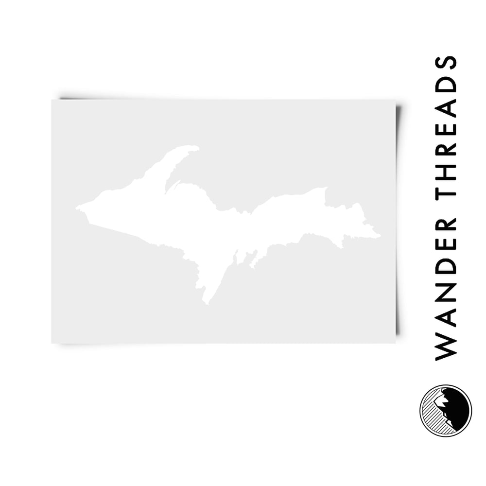 Wander Threads Wholesale Upper Peninsula Decal