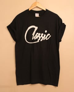 Image of Classic Simple Black T-Shirt