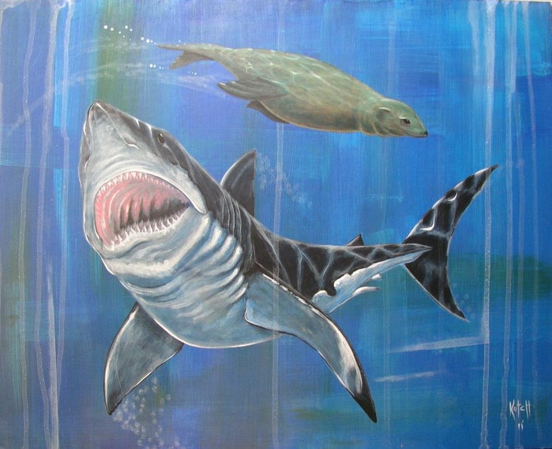 Image of "Strike One" 11 x 14" print