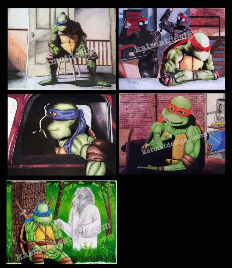 Image of Turtle Drawings