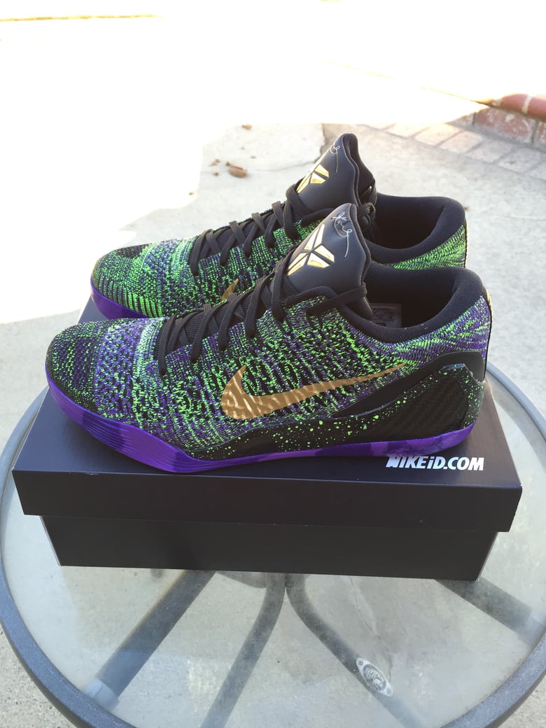 Image of Nike Kobe 9 Elite QS iD Mamba Moment (kobe9-iD-QS)