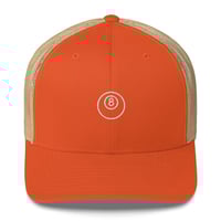 Image 15 of LUCKY 8 BALL TRUCKER HAT - THE BRYNN 