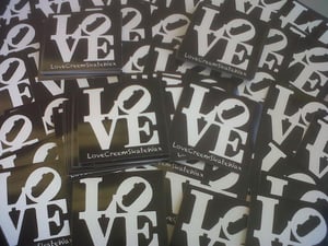 Image of (2)LoveCreem DECALS/STICKERS  ........Donations Supporting UrbanYouth Skate Boarding In Philadelphia