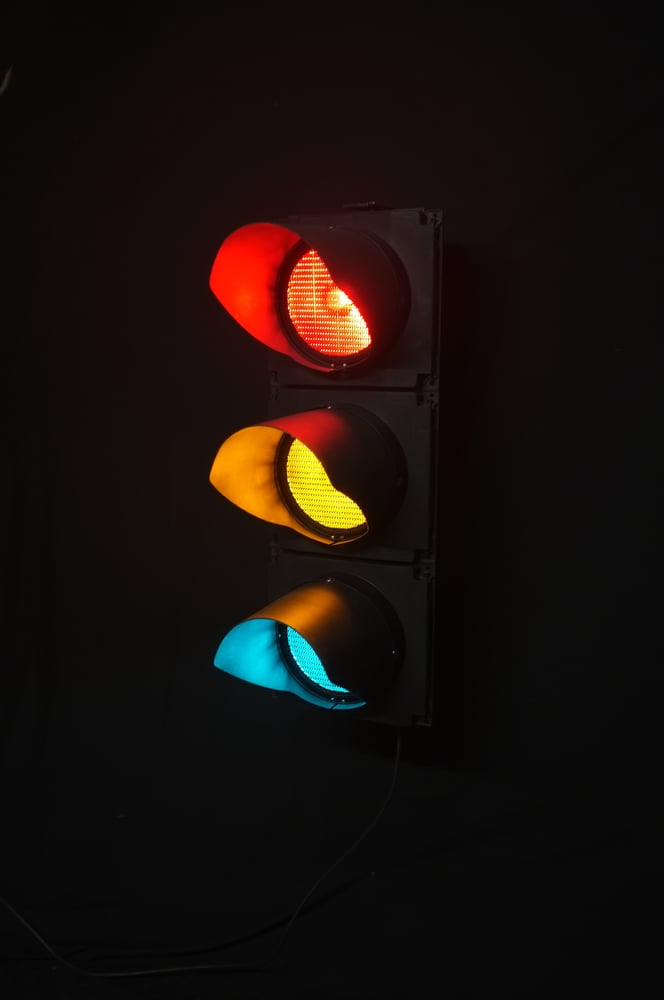 Image of Genuine Full Size London Traffic Light