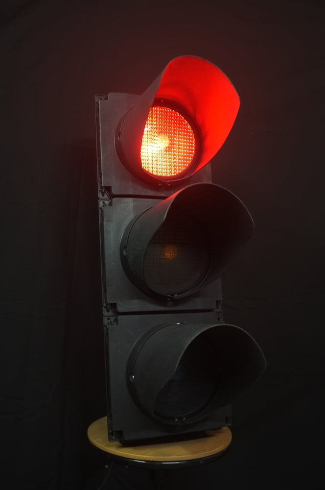 Image of Genuine Full Size London Traffic Light