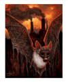 The Bat Escapes- 8x10" Open Edition