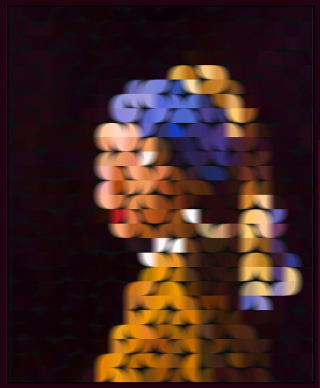 Image of Squint Abstract Classsic Print - 4