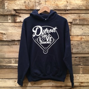 Image of Detroit Girls Love Diamonds Hoodie