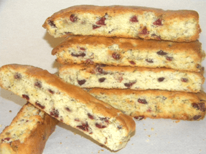 Image of White Chocolate-Cranberry