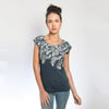 Denim Poppy Bamboo T