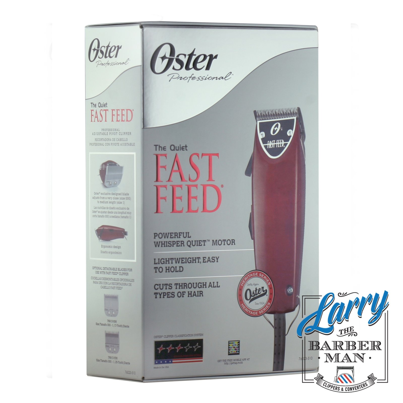 oster fast feed adjustable pivot motor clipper uk