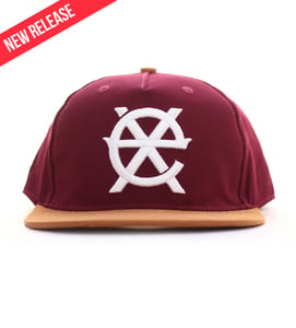 Image of Royal Burgundy Duck Canvas Snapback