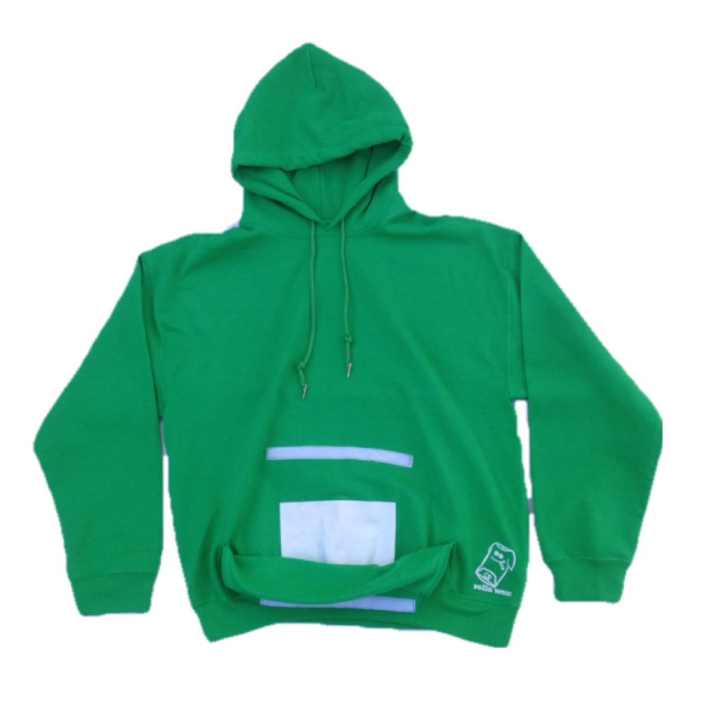 Image of Green hoodie