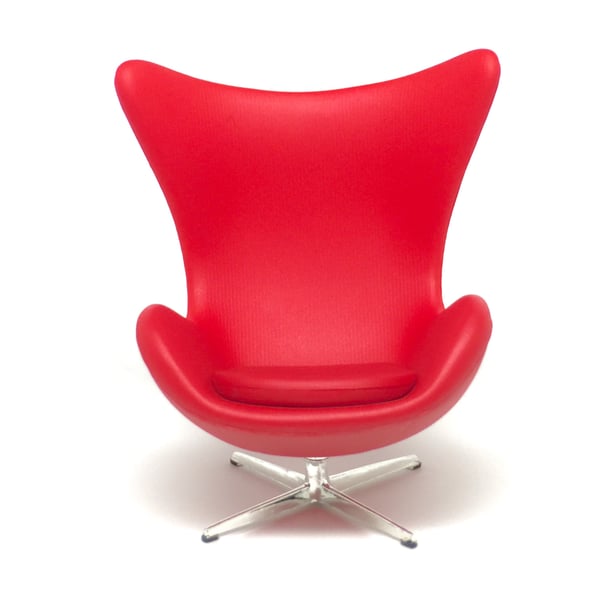 Image of Designer Chairs Miniature – EGG Chair by Arne Jacobsen