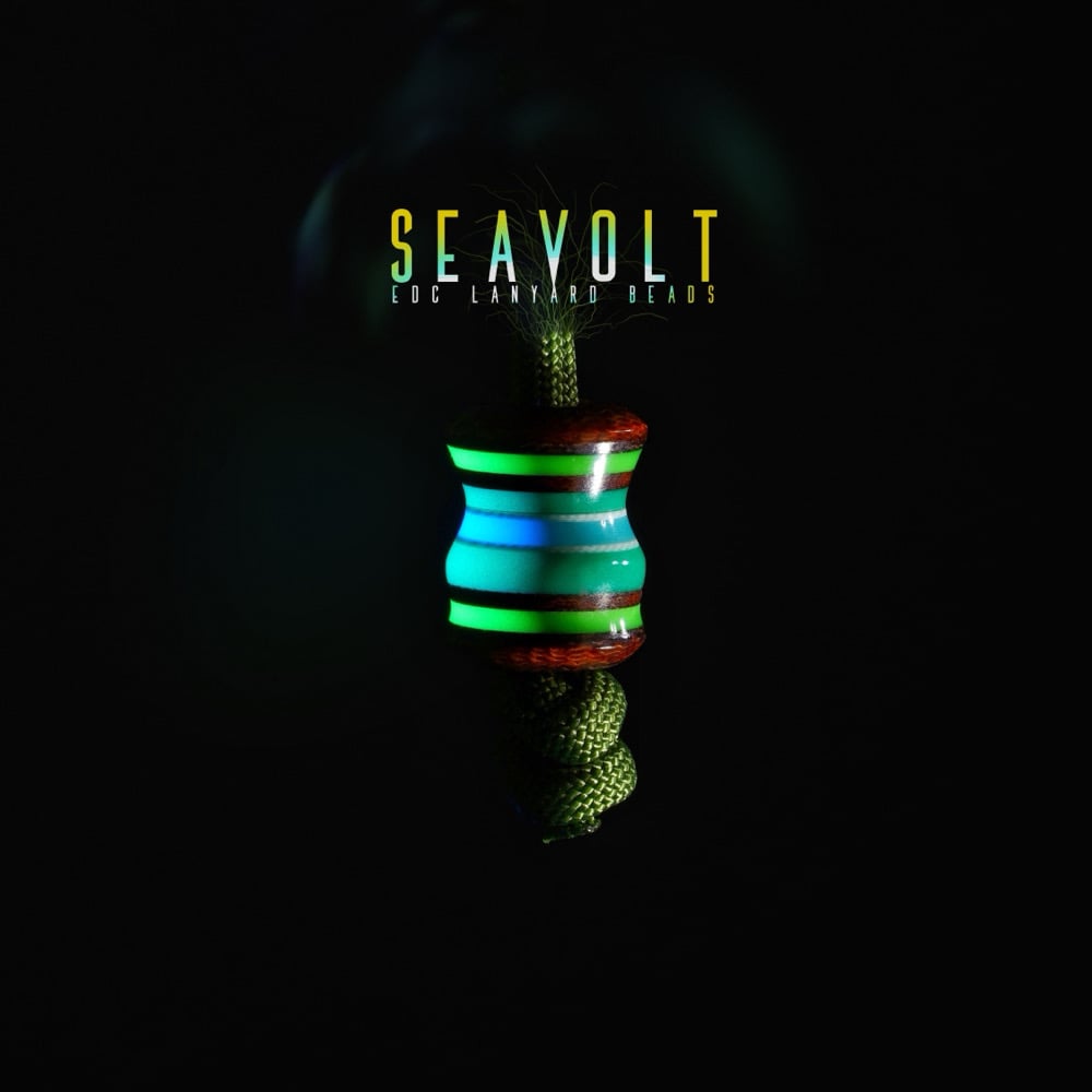 Seavolt EDC lanyard beads (GLOW)