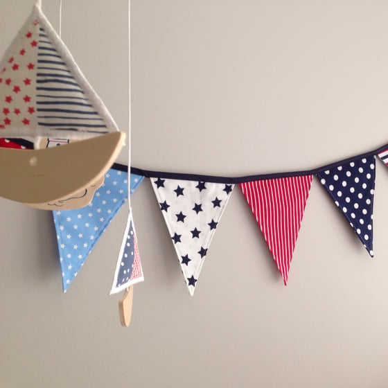 Image of Nautical Bunting Garland