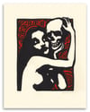 Girl with Skull