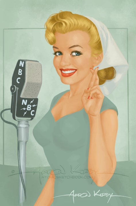 Image of Norma Jeane print