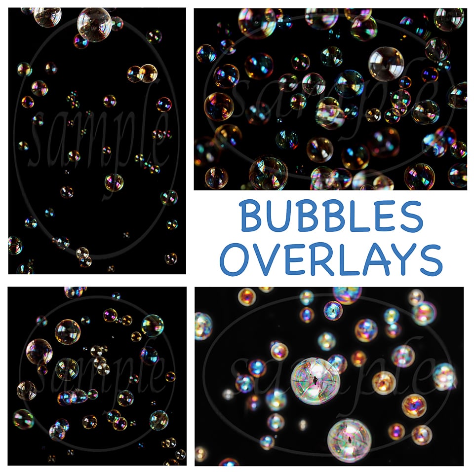 70 Bubbles photo hotsell overlays