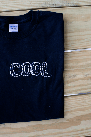 Image of COOL on black T-shirt (PREORDER)! 
