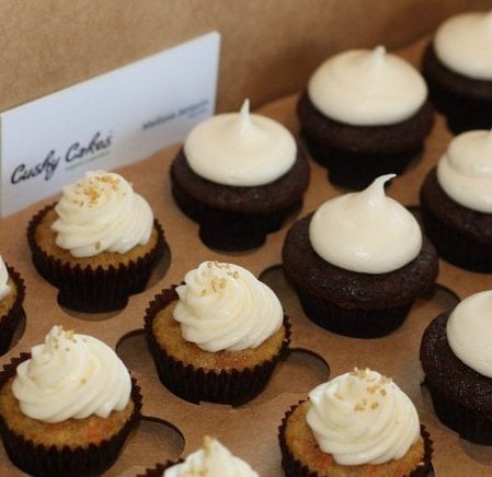 Image of 24 Mini Organic Cushy Cupcakes