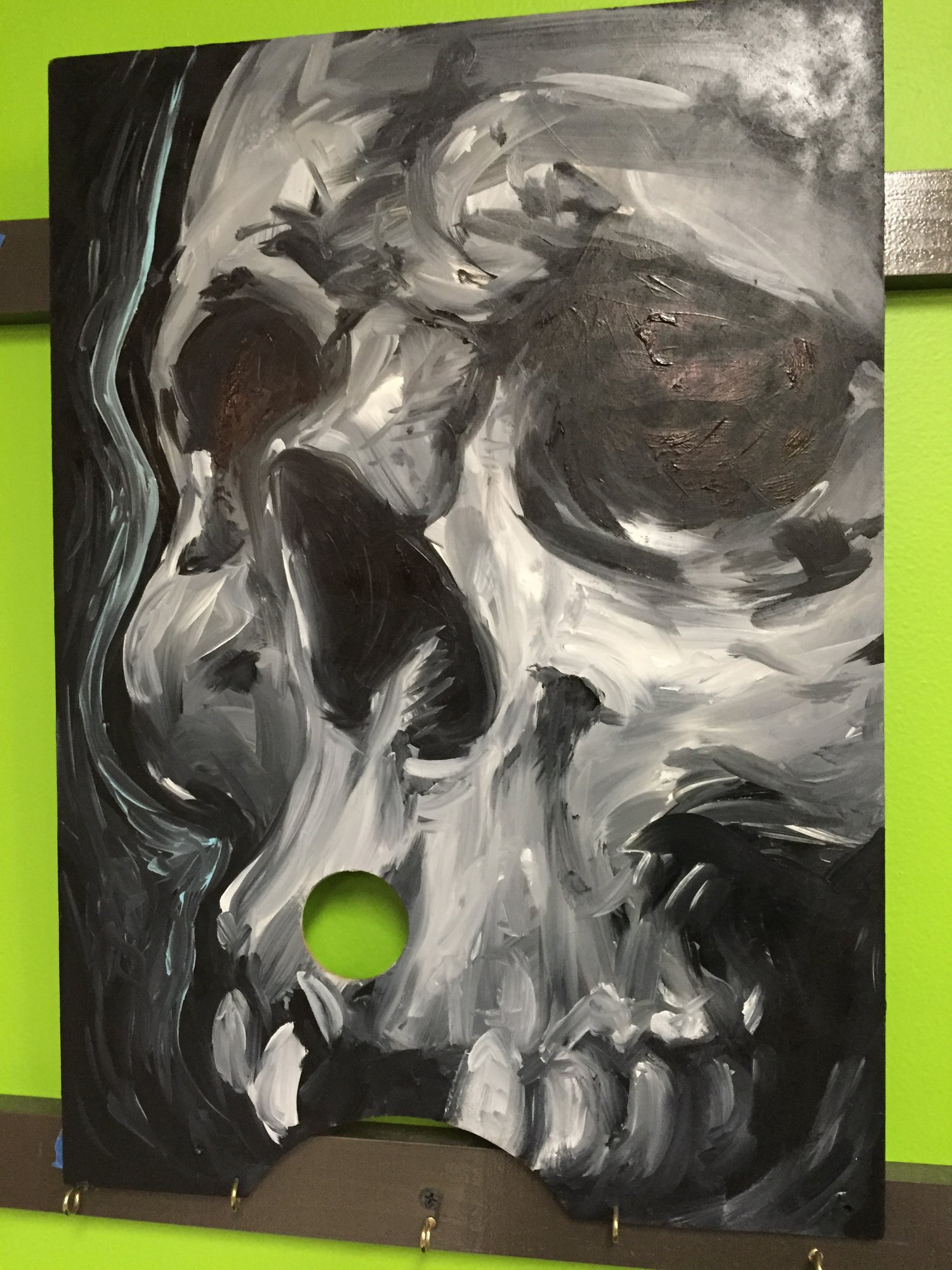 Image of skull palette