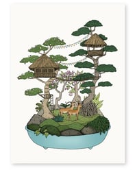 Image 1 of 'Swiss Family Robinson Treehouse' Limited Edition Art Print