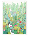 'Spring Cacti' Limited Edition Art Print