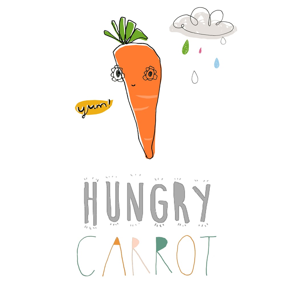 Image of Hungry Carrot Print