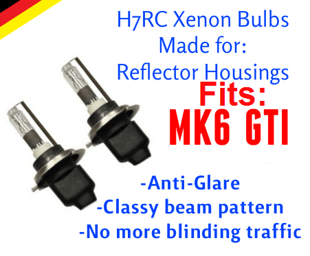 Slim Digital H7 HID Kit [Full Set Fog] Including Adapters and Resistors  Fits: MK6 GTI