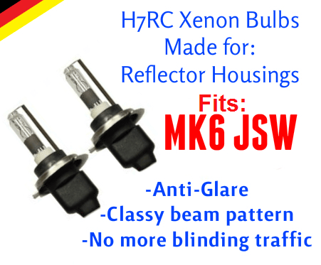 Image of H7rc Xenon HID Kit Fog fits: MK6 JSW
