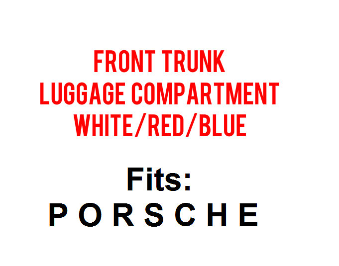 Image of Front Trunk / Frunk LED Fits: Porsche 911 - Cayman - Boxster - 921/194 Bulb