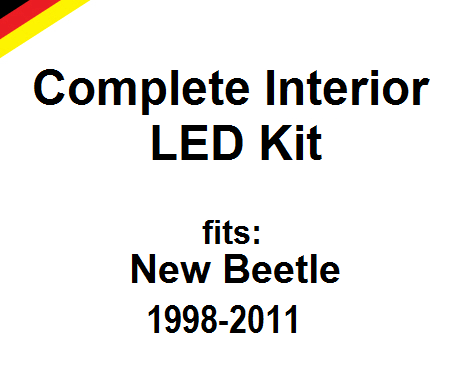 Image of 5PC Complete Interior LED Kit Fits: New Beetle 1998-2011