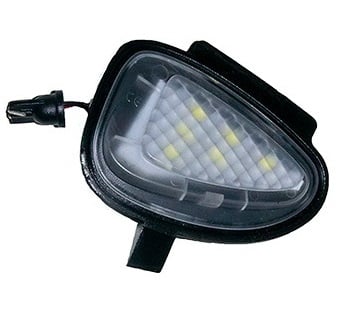 Image of Side View Mirror Puddle LED Housing fits: MK6 Golf/GTI