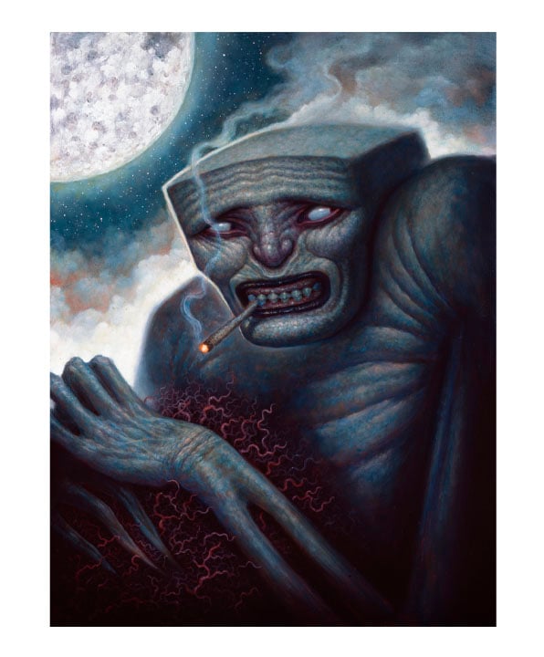 CHET ZAR STORE OF DOOM  Chronic Anxiety 8x10 Open Edition