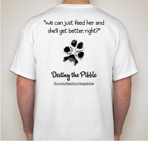 Image of Destiny the Pibble T-Shirt 2014