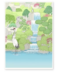 'Swimming in Japan' Limited Edition Art Print