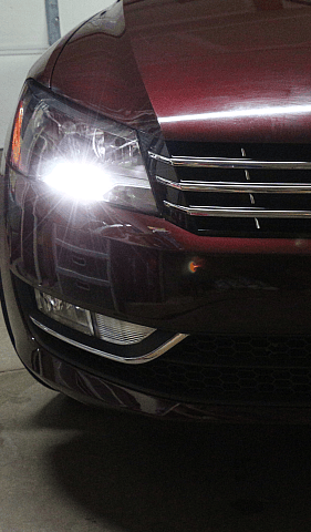 Image of LED Daytime Running Lights Kit Crisp Bright White - Error Free fits: B7 Passat