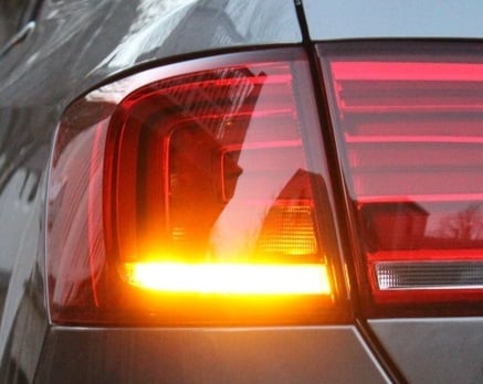 Image of 7440 Amber Rear Turn Signals Fits MK6 Jetta