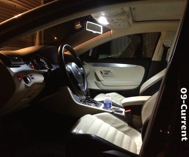 Image of 9pc Complete Interior LED Kit ERROR FREE Fits: VW 08-current Volkswagen CC