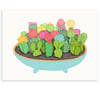 'Cactus Party' Limited Edition Art Print