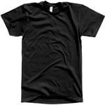 Image of AA2001 T-Shirt Template Black