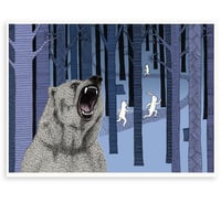 Image 1 of 'Grizzly Bear' Limited Edition Art Print
